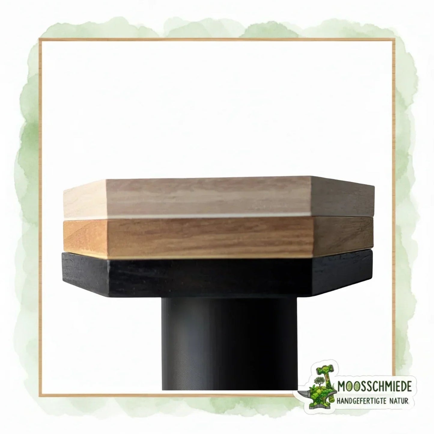 Beispiel für Rahmenfarbe farblos geölt, geölt und schwarz